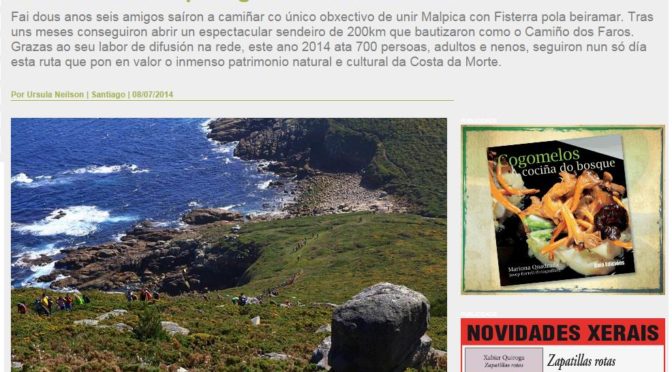 O Camiño dos Faros en Galicia Confidencial